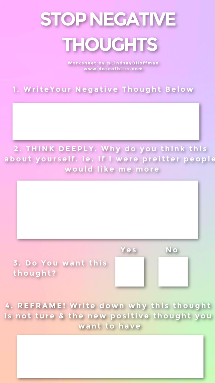 Identify Limiting Beliefs In 4 Easy Steps (Worksheet Included) | Dose